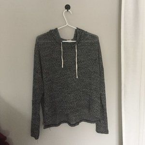 Chandail manche longue gris chiné